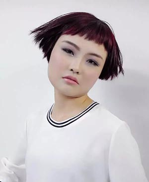 沙宣发型图片女短发 沙萱短发发型图片新款