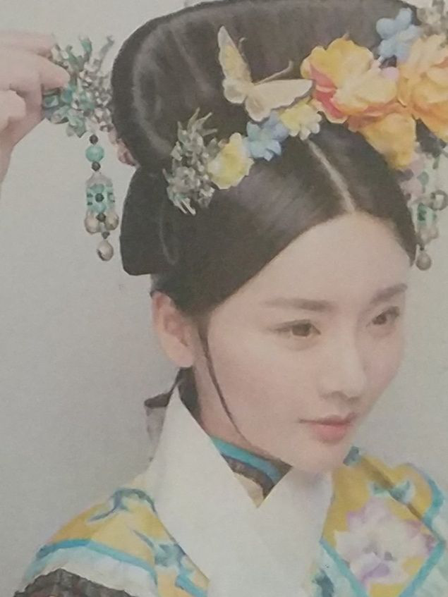 【北京美发培训学校分享】【清朝妃子一字头造型(下)】